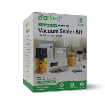 2025 Mason Jar Vacuum Sealer, JarFresh, Jar Fresh Vacuum Sealer