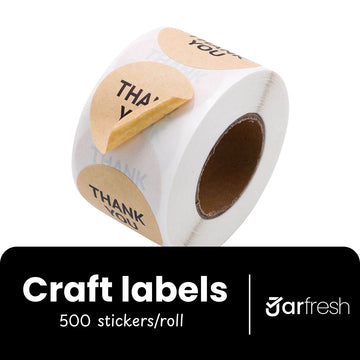 Jar Craft Labeling Stickers